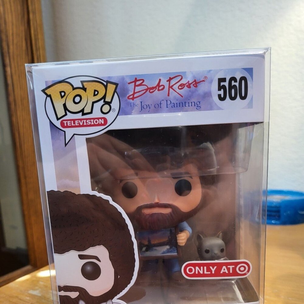 Bob Ross Bob Ross and Pea Pod Target Exclusive Funko Pop